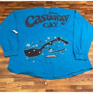 Disney Castaway Cay Spirit Jersey XXL NWT